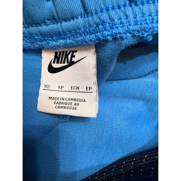 Nike Sportswear Men's Tech Fleece Drawstring Jogger Pants Blue Black Size XS - Picture 10 of 10